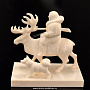 Скульптура "Охотник на олене" (Рог лося), фотография 1. Интернет-магазин ЛАВКА ПОДАРКОВ