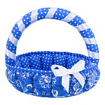 Корзина для конфет и пасхальных яиц "Гжель"