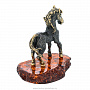 Статуэтка с янтарем "Лошадь Радуга", фотография 3. Интернет-магазин ЛАВКА ПОДАРКОВ