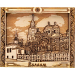 0040319 МАГНИТ "Валаам" 3D фанера