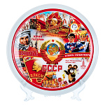 202759 ТАРЕЛКА  СССР-ГАГАРИН,  d=24 см