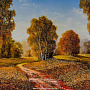 Янтарная картина "Пейзаж №7" 72х112 см, фотография 3. Интернет-магазин ЛАВКА ПОДАРКОВ