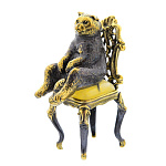 0045722/1628 Сувенир Кот Жизнь удалась  Сувенир (белый)