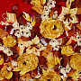Панно янтарное "Цветы" 84х105 см, фотография 2. Интернет-магазин ЛАВКА ПОДАРКОВ