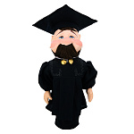 201721-Профессор Сувенир КУКЛА-БАР (0,5-0,7ml) "ПРОФЕССОР" ок.55см