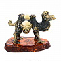 Статуэтка с янтарем "Верблюд с поклажей", фотография 4. Интернет-магазин ЛАВКА ПОДАРКОВ