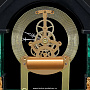 Часы каминные из малахита и бронзы с позолотой "Домик", фотография 6. Интернет-магазин ЛАВКА ПОДАРКОВ