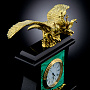 Часы из камня каминные "Двуглавый орёл", фотография 5. Интернет-магазин ЛАВКА ПОДАРКОВ