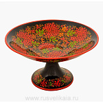 0016830  Хохлома ФРУКТОВНИЦА керамика