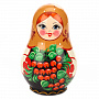Матрешка "Грушенька" 5 мест, фотография 1. Интернет-магазин ЛАВКА ПОДАРКОВ