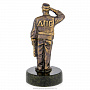Бронзовая статуэтка "Полицейский ДПС", фотография 3. Интернет-магазин ЛАВКА ПОДАРКОВ