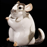 0022676/82.71069.00.1 ЛФЗ СКУЛЬПТУРА "Стоящая шиншилла Серый"МН1