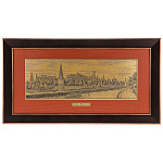 /35*72см Офорт черно-белый " Вид на Кремль с Б.Каменного моста " 