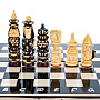 Шахматы деревянные "Резные" 21х21 см, фотография 3. Интернет-магазин ЛАВКА ПОДАРКОВ