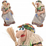 Кукла-оберег домашний "Баба Яга в ступе", фотография 2. Интернет-магазин ЛАВКА ПОДАРКОВ