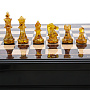 Шахматы с янтарными фигурами "Классические" 48х48 см, фотография 3. Интернет-магазин ЛАВКА ПОДАРКОВ